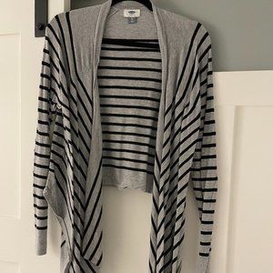 Old Navy Open-Front Striped Cardigan - Size XL